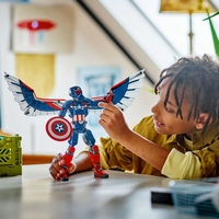 LEGO® Marvel Фигура за изграждане: Капитан Америка 76296