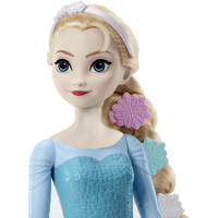 Комплект кукла Mattel Elsa с аксесоари за коса, HMD56
