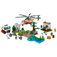 LEGO® City Операция за спасяване на дивата природа 60302