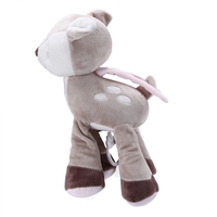 Плюшена играчка Raya Toys Portable Baby Soother Deer, с музика