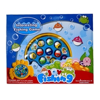 Игра Риболов Рак на батерии Raya Toys, Жълт