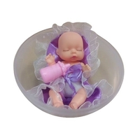 Малка кукла бебе Raya Toys в сфера, Асортимент