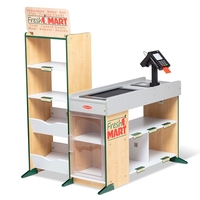 Детски супермаркет дървен Melissa and Doug Магазин Фреш за хранителни стоки