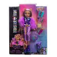 Кукла Mattel Monster High Clawdeen Wolf, с кученце и аксесоари