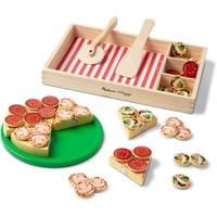 Дървен игрален комплект Melissa and Doug Пица парти