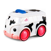 Кола с дистанционно Raya Toys Кравичка, със звуци и светлини