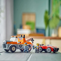 LEGO® City Влекач и ремонт на спортна кола 60435