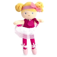 Плюшена играчка Doudou Les Tutus de Doudou кукла балерина 20 см, DC3130