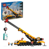 LEGO® City Жълт подвижен строителен кран 60409