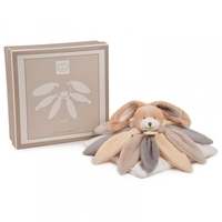 Плюшена играчка за гушкане Doudou, Заек, 28 см., Бежов, Колекционерско издание