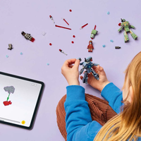LEGO® Marvel Железния човек и Бойна машина срещу дроновете на Хамър 76320