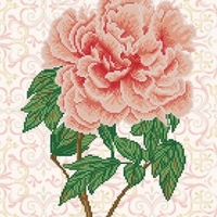 Диамантен гоблен - Картина с кристали ROSE BLUSH - Diamond Dotz