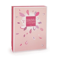 Плюшенa играчка за гушкане Doudou, с одеялце, 17 см., DC3835
