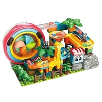 Конструктор Feelo Slippery Adventure Аквапарк с животни, 142 ч.