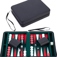 Табла Engelhart - 23х18 cm - калъф от изкуствена кожа с цип, черен