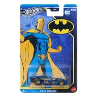 Количка Mattel Hot Wheels Silver Series Batman Fast Felion, JBY11