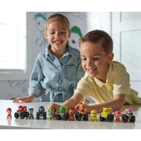 Комплект колички Spin Master Paw Patrol Rescue Wheels Pup Squad and Roxi, 7 бр.