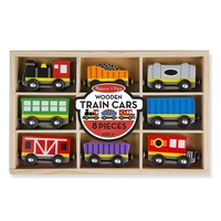 Дървен влак Melissa and Doug комплект 15186