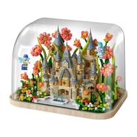 Конструктор Raya Toys Femibox Garden Castle, с предпазна кутия, 130 ч.
