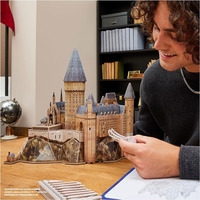 4D пъзел Spin Master Harry Potter Hogwarts Castle, 209 ч.