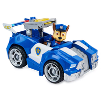 Игрален комплект Spin Master Paw Patrol превозно средство и фигура Chase Deluxe