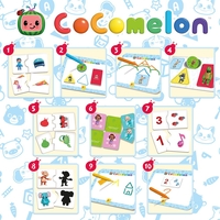 Комплект Lisciani Cocomelon Бюро с 10 образователни игри