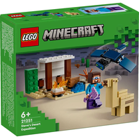 LEGO® Minecraft® Пустинната експедиция на Стив 21251