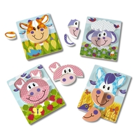 Дървен пъзел Melissa & Doug Ферма 40132