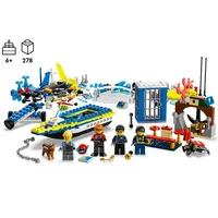 LEGO® City Мисии на детективите от водната полиция 60355