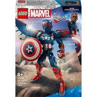 LEGO® Marvel Фигура за изграждане: Капитан Америка 76296