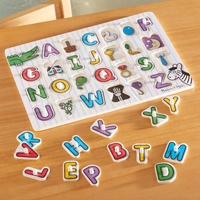 Дървен пъзел Melissa and Doug Азбука 26ч., 3272