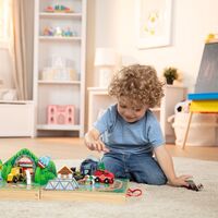 Железопътна линия Melissa&Doug в куфар 40140