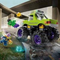 LEGO® Marvel Камионът на Хълк срещу Танос, 76312