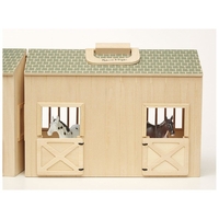 Дървена конеферма с 4 коня Melissa and Doug 13704