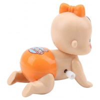 Детска играчка Raya Toys лазещо момиченце с механизъм