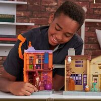 Игрален комплект 3в1 Spin Master Harry Potter Wizarding World Magical Minis Diagon Alley, със звуци и светлини