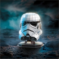 Модел за сглобяване Spin Master 4D Build Star Wars Stormtrooper Helmet, 121 ч.