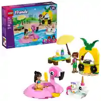 LEGO® Friends Парти край басейна с еднорог и фламинго 42658