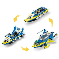 LEGO® City Мисии на детективите от водната полиция 60355
