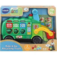 Детска играчка Vtech Интерактивен камион за рециклиране с английски език
