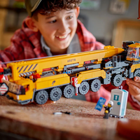 LEGO® City Жълт подвижен строителен кран 60409