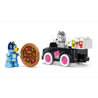 LEGO® DUPLO® Bluey Момичетата с пицата, Мъфин и Блуи 10469