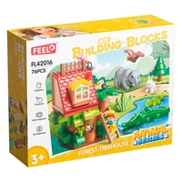 Конструктор Feelo Forest Treehouse, 76 ч.