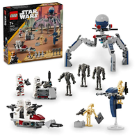 LEGO® Star Wars™ Клонинг щурмовак и боен дроид – боен пакет 75372