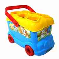 Детски камион сортер Raya Toys, Син