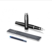 Писалка Parker Royal IM Black Chrome CT F