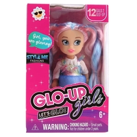 Мини кукла Raya Toys GLO-UP Girls Let`s Glo!