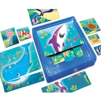 Прогресивни бебешки пъзели Lisciani Carotina Baby Море х9