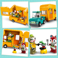 LEGO® Animal Crossing™ Каравана и градинарски магазин на Leif 77054