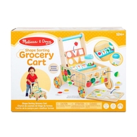 Дървен сортер Melissa and Doug Количка за хранителни стоки 30732